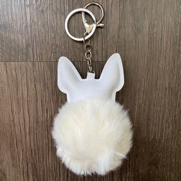 💖 2 for $12.00 French Bulldog Pom Keychain - Picture 3 of 3
